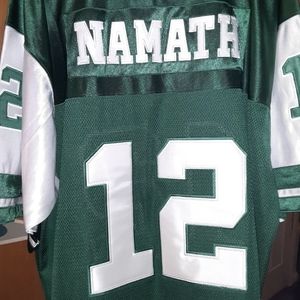 MITCHELL & NESS #12 JOE NAMATH NYJETS JERSEY